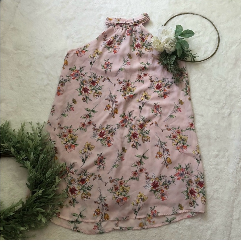 Lush Halter Shift Dress